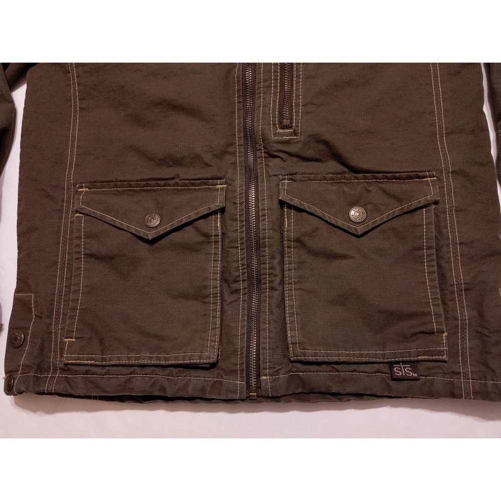 STS Ranchwear Sundance Canvas Jacket Carroll Original Wear Brown Men's Small S - Picture 12 of 13